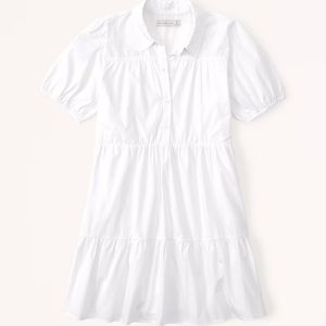 Abercrombie poplin shirt dress